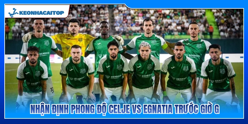 Soi phong độ gần đây của Celje vs Egnatia trước giờ cuộc đọ sức diễn ra